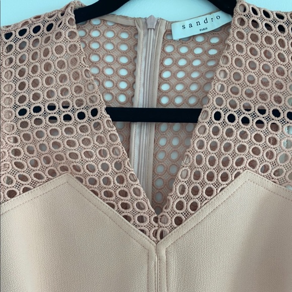 Sandro Pink Mini Dress - Picture 2 of 5